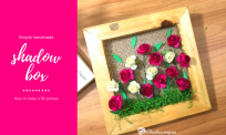 Hướng dẫn làm tranh handmade 3D đơn giản